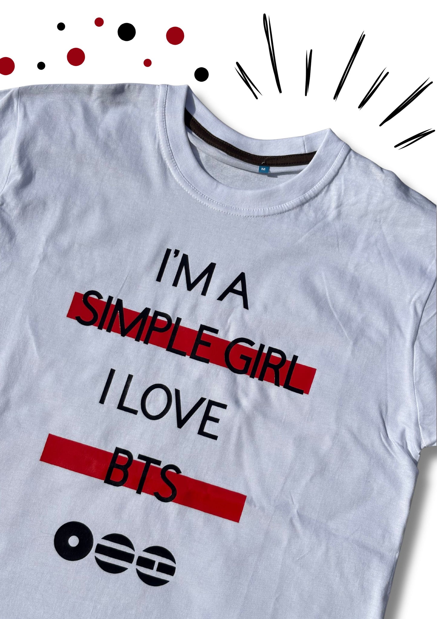 T-shirt - Simple girl