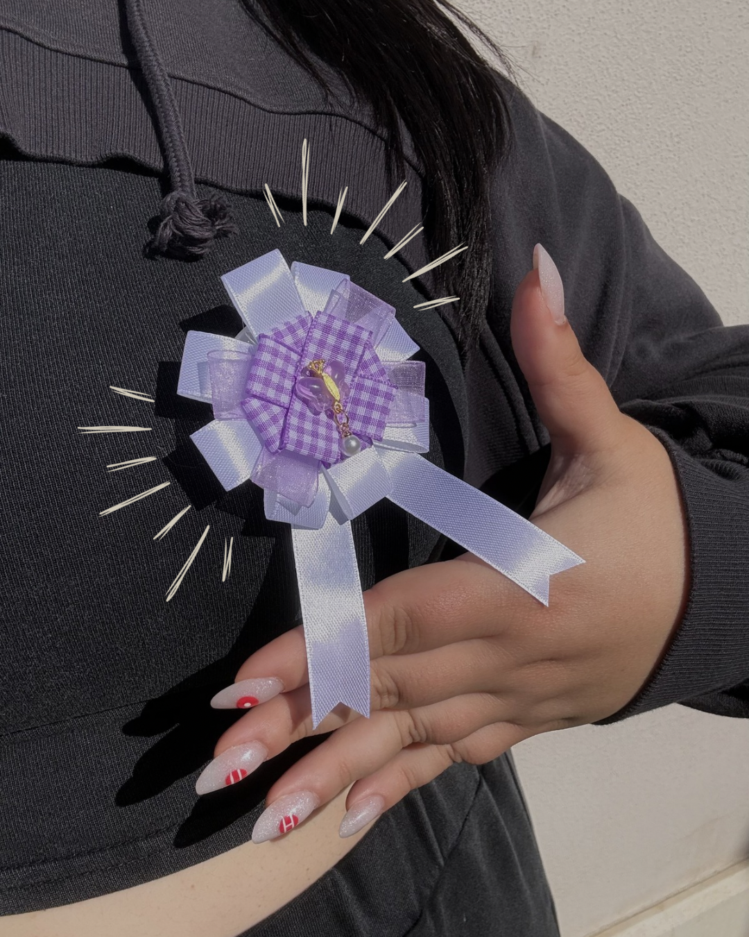 Purple butterfly - Pin