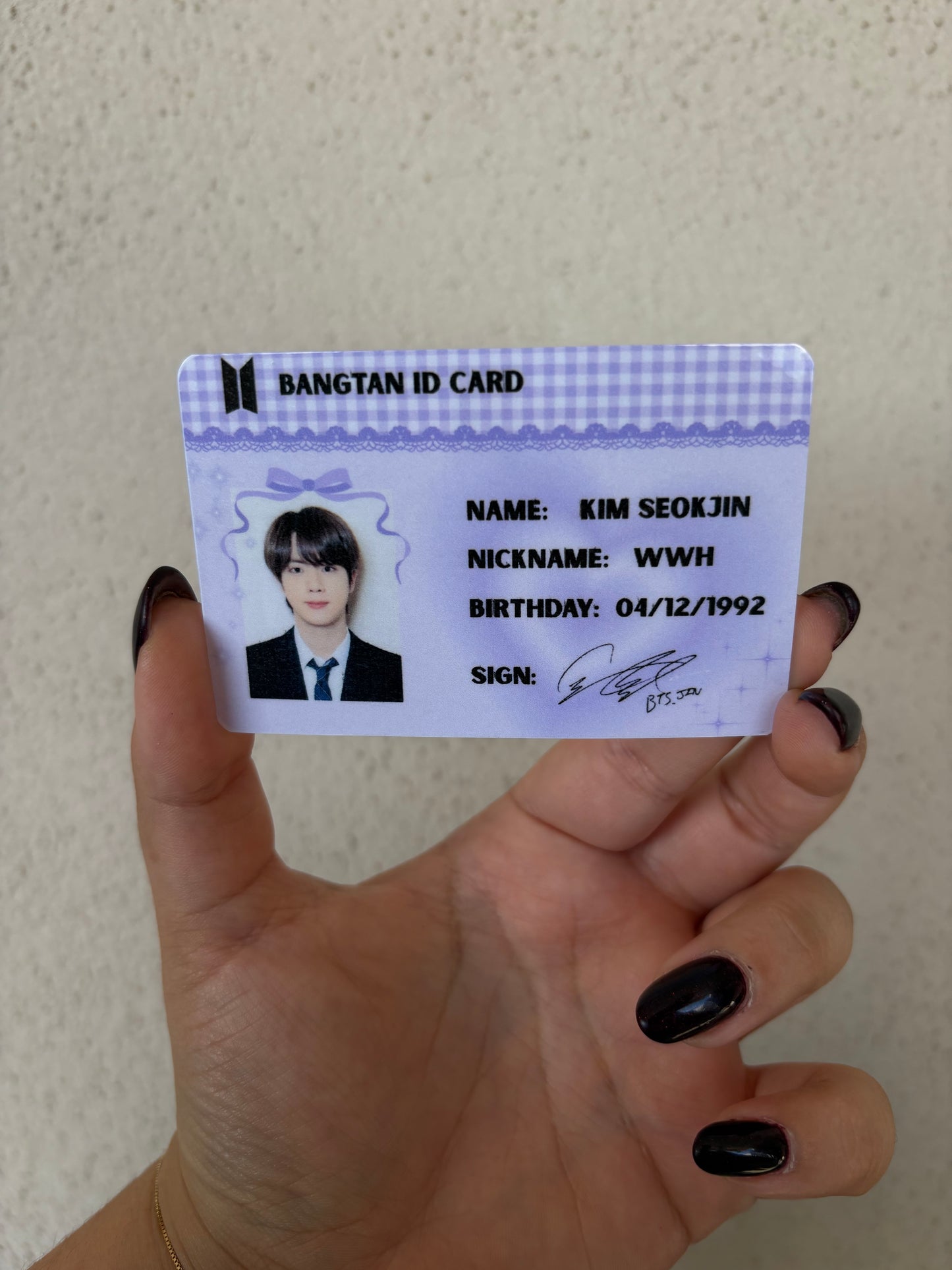 ID Card - Bangtan