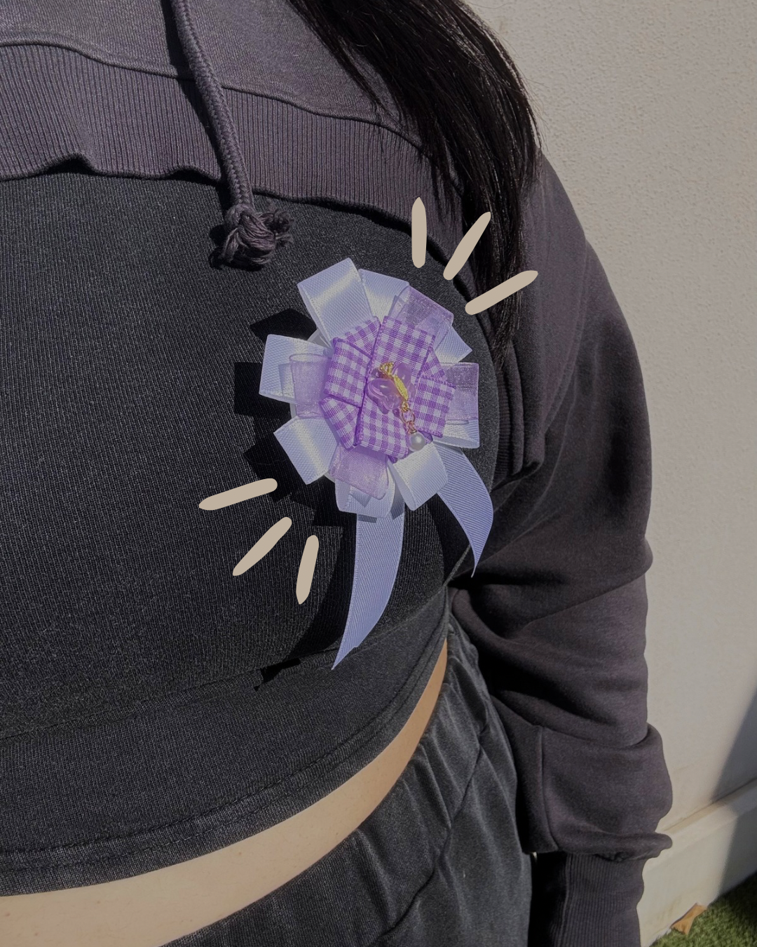 Purple butterfly - Pin