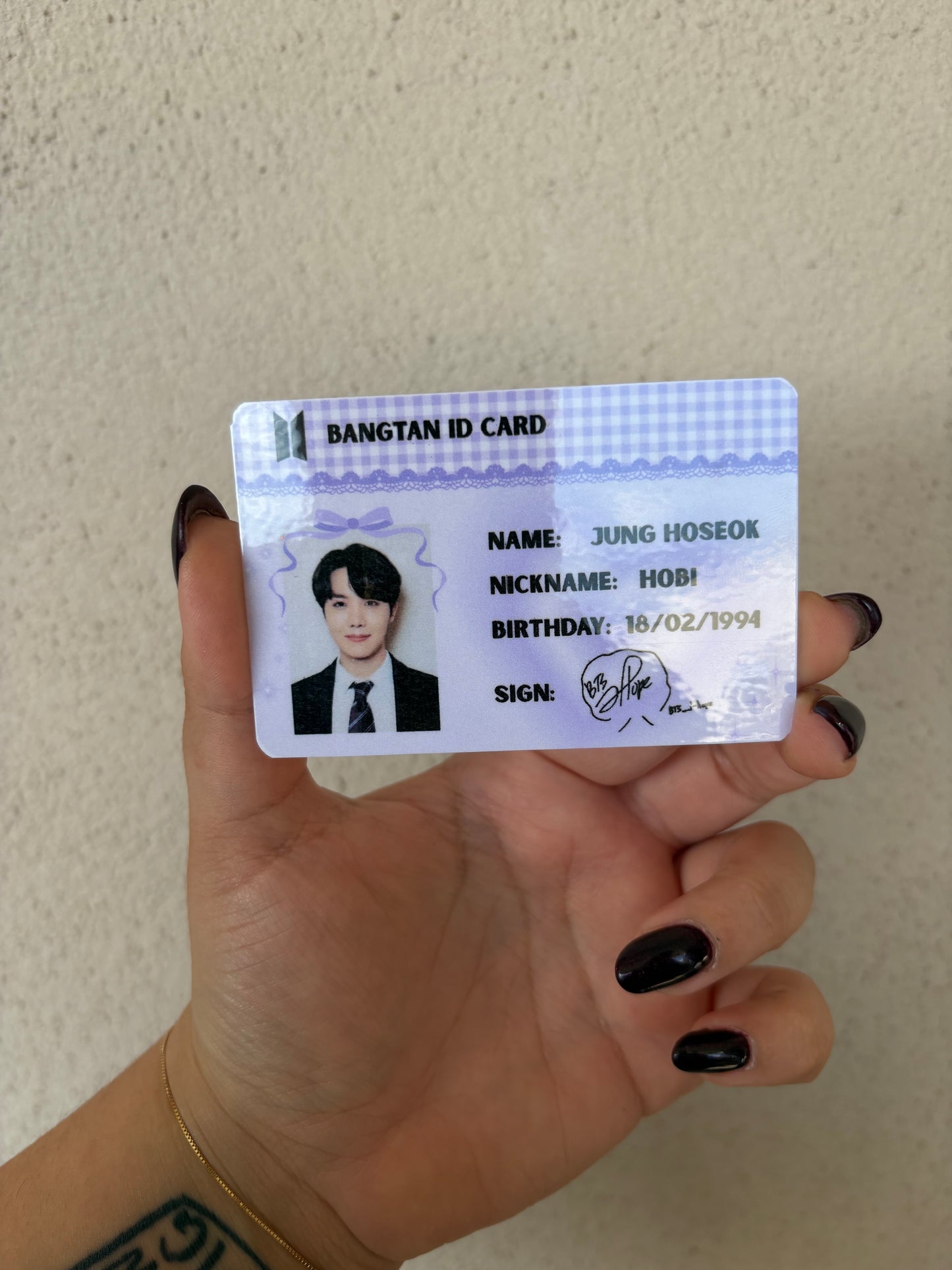 ID Card - Bangtan