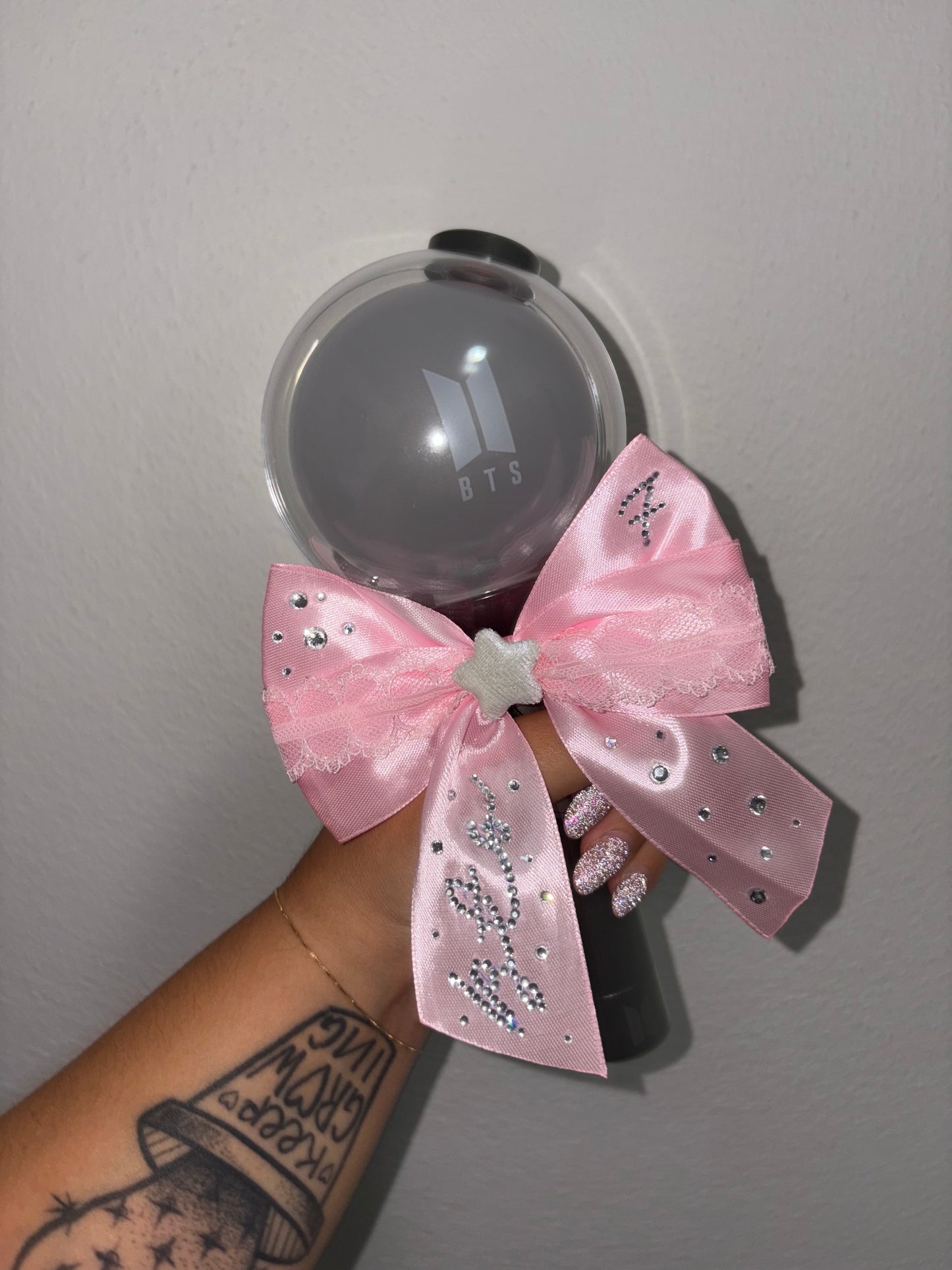 Set custom army bomb - Pink BTS
