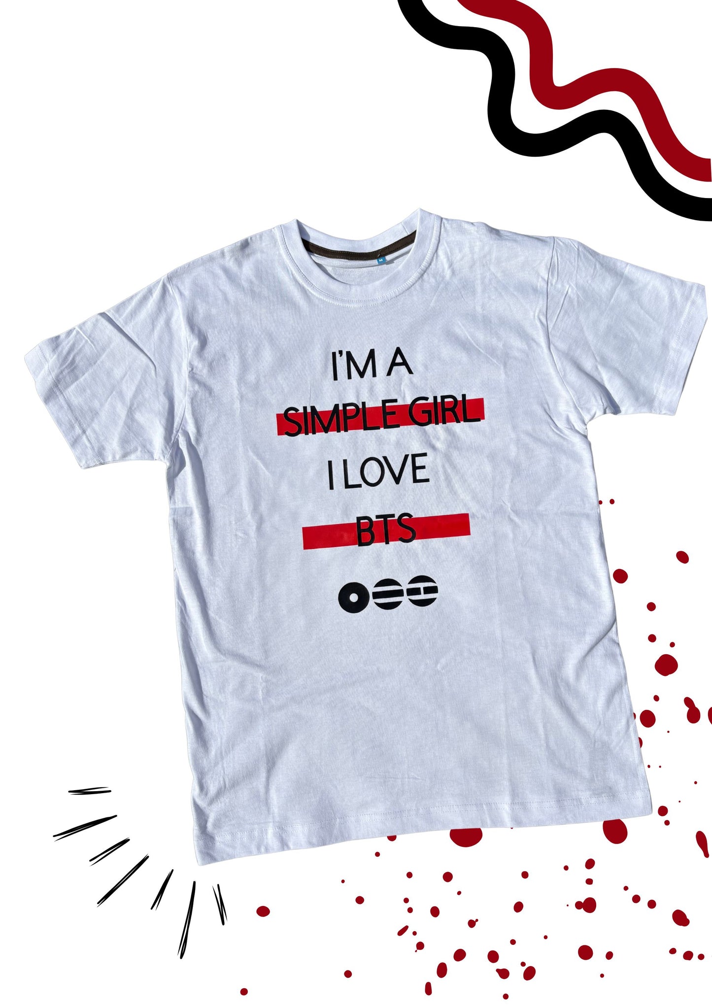 T-shirt - Simple girl